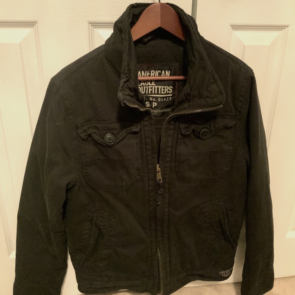Women’s American Eagle AE Premium 77 Black Jacket- S/P